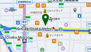 なんばJクリニックの地図画像