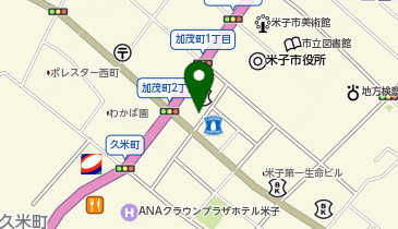 KAZUKIプライベートクリニック米子の地図画像