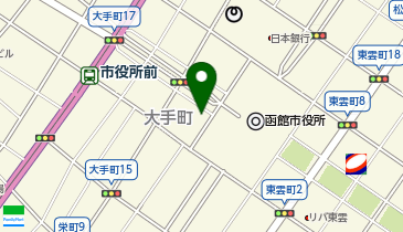 アドバンス・クリニック函館の地図画像