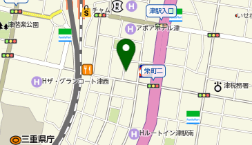 栄美容クリニック津の地図画像