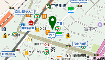 川崎らいおんクリニックの地図画像