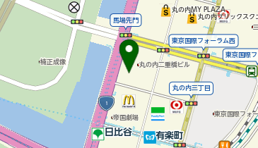 東京會舘診療所の地図画像