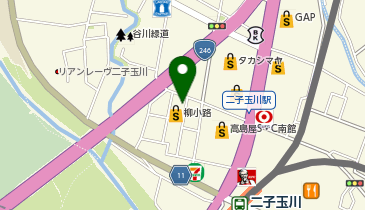 湘南美容クリニック二子玉川院の地図画像