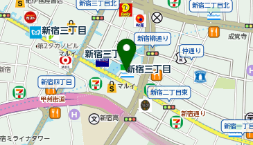 新宿美容外科クリニック 新宿院の地図画像