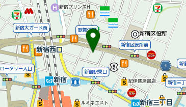 新宿サテライトクリニックの地図画像