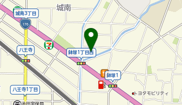 池田市医師会診療所の地図画像