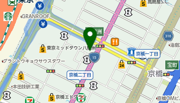 ヒロクリニック東京駅前院の地図画像