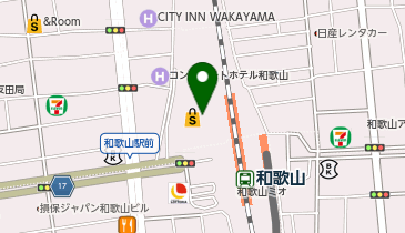 湘南美容クリニック和歌山院の地図画像