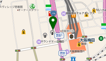 ヒロクリニック大阪駅前院の地図画像