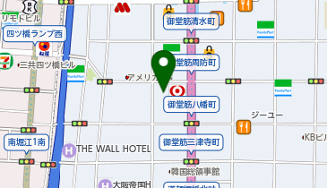 エミナルクリニック心斎橋院の地図画像