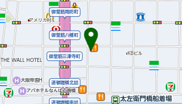 心斎橋Nクリニックの地図画像