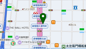 MEDICAL EPILATION CLINIC 心斎橋院の地図画像