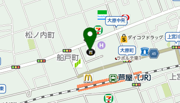 芦屋三戸岡クリニックの地図画像