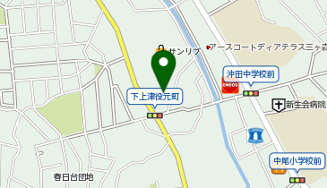 ミーシャ三ヶ森クリニックの地図画像