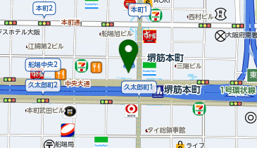 大阪本町胃腸内視鏡クリニックの地図画像