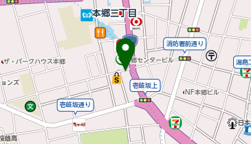 本郷みみ・はな・のどクリニックの地図画像