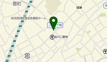 横山外科内科の地図画像