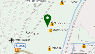 MOMOテラス ももの木眼科の地図画像