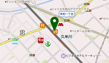 久米川皮フ科の地図画像