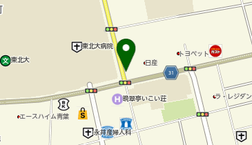 木町通クリニックの地図画像