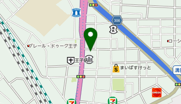 王子くろこ耳鼻咽喉科の地図画像