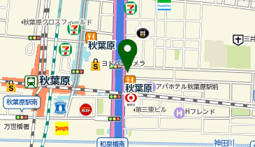 あきはばら心臓血管・内科の地図画像