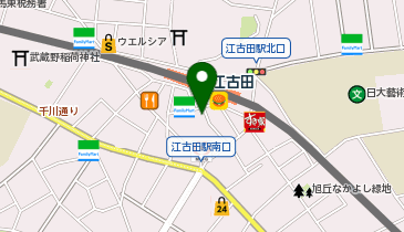 うえだ内科・糖尿病内科クリニック江古田の地図画像