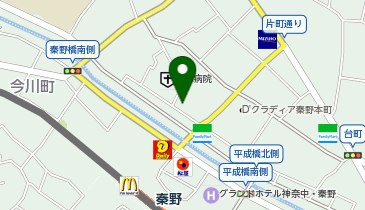 秦野みなみ診療所の地図画像