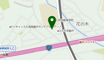 本藤沢ゆずクリニックの地図画像
