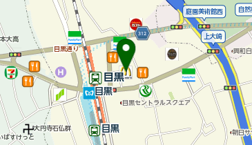 目黒じんクリニックの地図画像