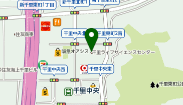 中尾眼科医院の地図画像