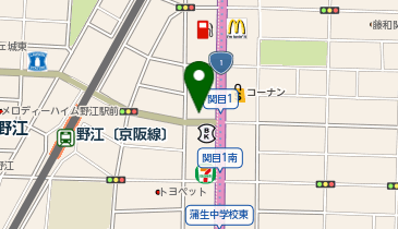 こくない皮フ科クリニックの地図画像