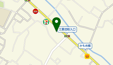 かみやべ整形外科皮ふ科の地図画像