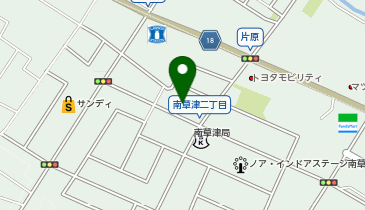 南草津あおぞらクリニックの地図画像