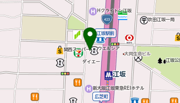 いなだこころクリニックの地図画像