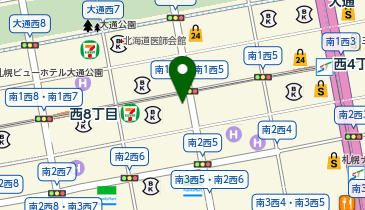 大通エールレディースクリニックの地図画像