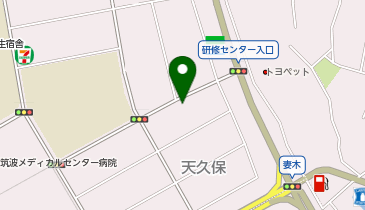 つくば村井整形外科クリニックの地図画像
