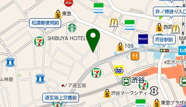 東京秘密クリニックの地図画像