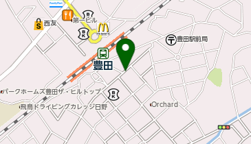 あやめ眼科豊田の地図画像