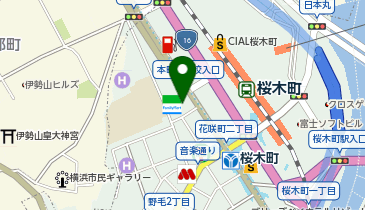 桜木町・横浜内科リウマチ科の地図画像