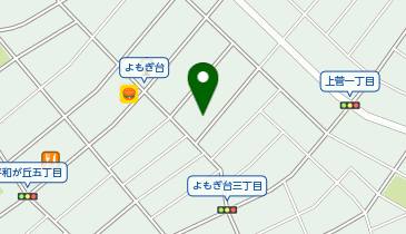 よもぎ台たかぎ耳鼻咽喉科の地図画像