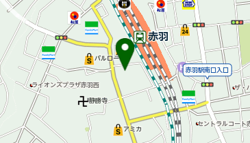 赤羽駅前心療内科の地図画像