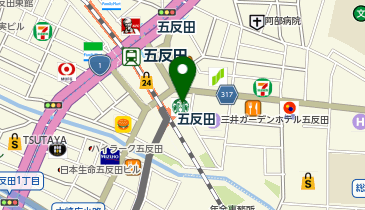 ケイシン五反田アイクリニックの地図画像