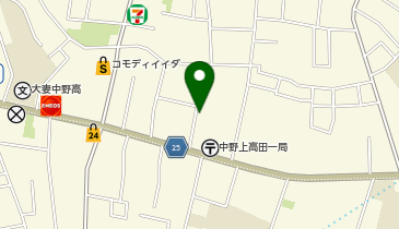 宮地内科医院の地図画像