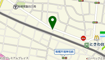 ときわ台ときわ通りクリニックの地図画像