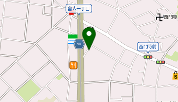 とねり皮膚科・形成外科の地図画像