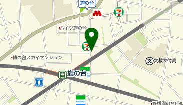 旗の台ひだまり整形外科・リウマチ科の地図画像