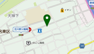 桜の咲クリニックの地図画像