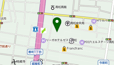 TCB東京中央美容外科 高松院の地図画像