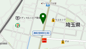 谷塚こころのクリニックの地図画像